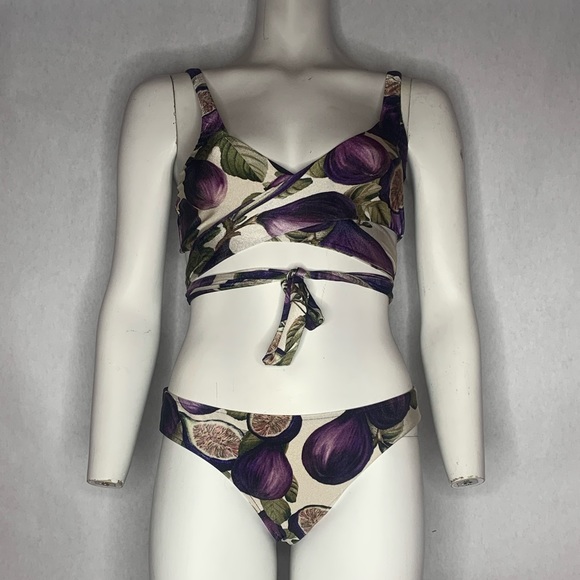 ADRIANA DEGREAS - Fig Purple Print - Picture 1 of 2